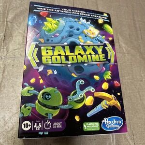 Galaxy Goldmine Board Game Mine The Asteroid Treasure Space Family Hasbro